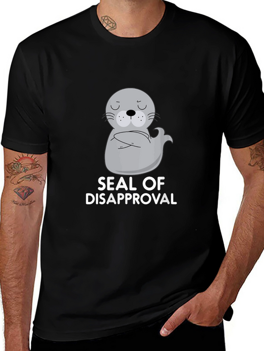 Seal of Disapproval T-Shirt - Funny Graphic Tee