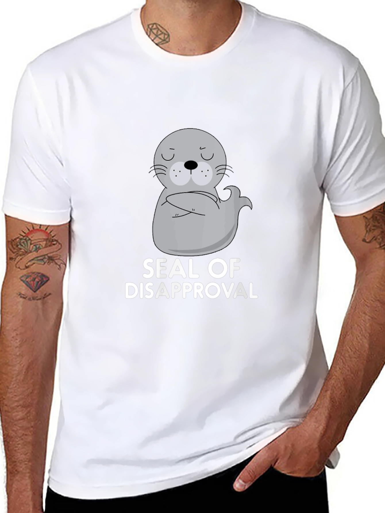 Seal of Disapproval T-Shirt - Funny Graphic Tee
