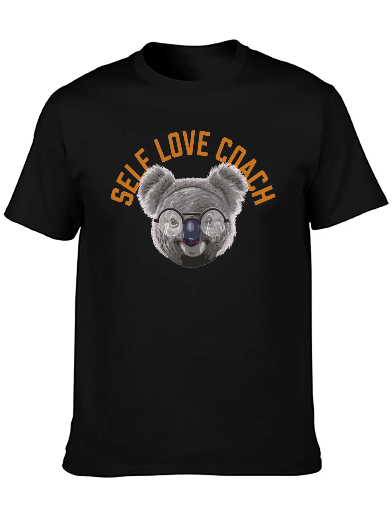 Koalified Self Love Coach Self Confidence Funny Unisex Casual T-Shirt – Clean Design For Daily Comfort