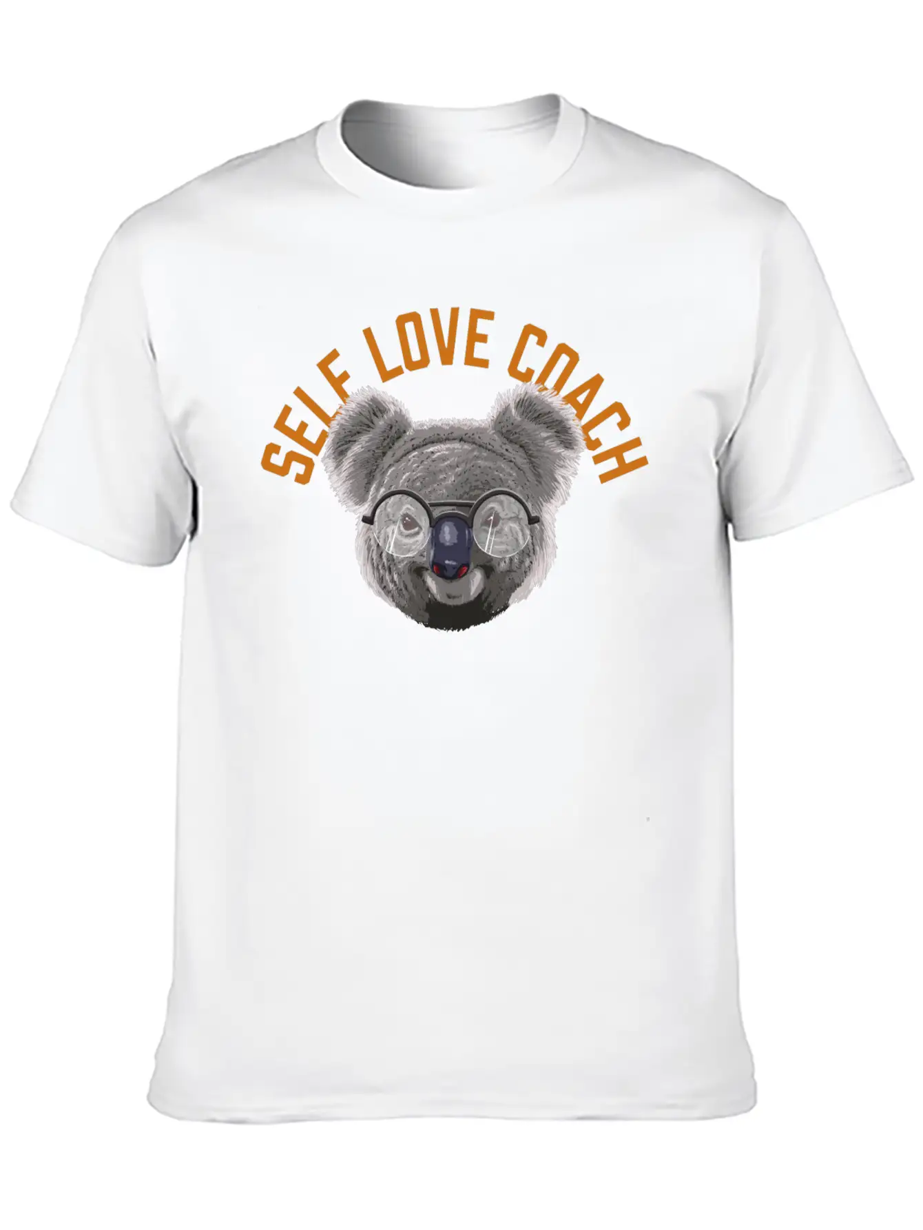 Koalified Self Love Coach Self Confidence Funny Unisex Casual T-Shirt – Clean Design For Daily Comfort