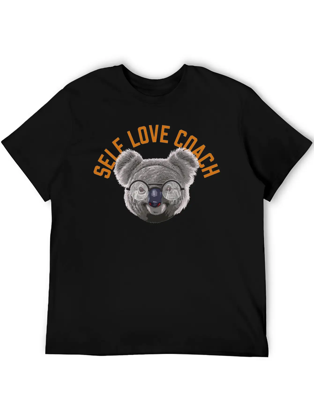 Koalified Self Love Coach Self Confidence Funny Unisex Casual T-Shirt – Clean Design For Daily Comfort