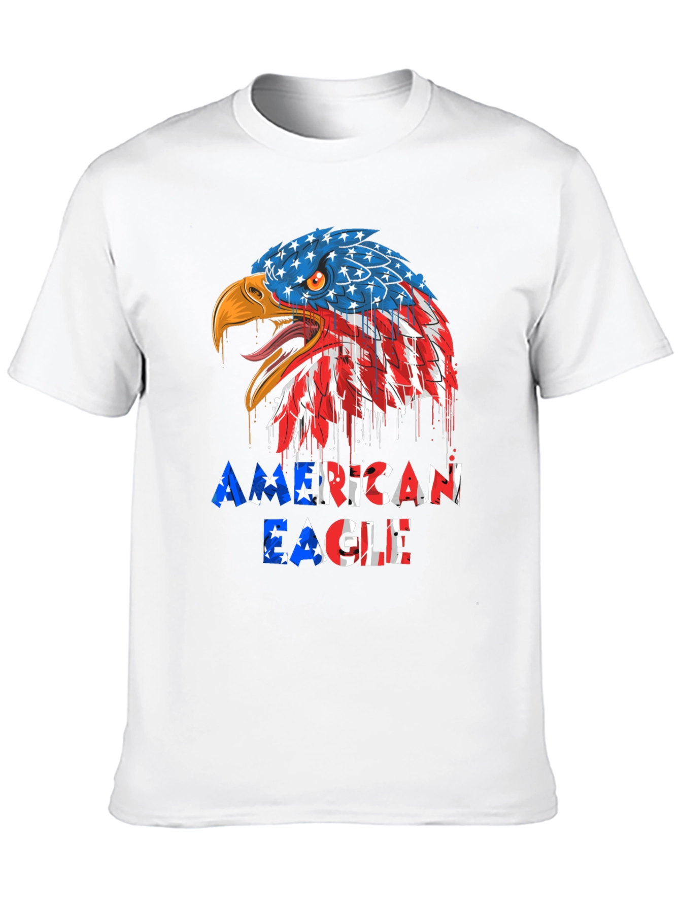 American Eagle Graphic Tee - Patriotic Design