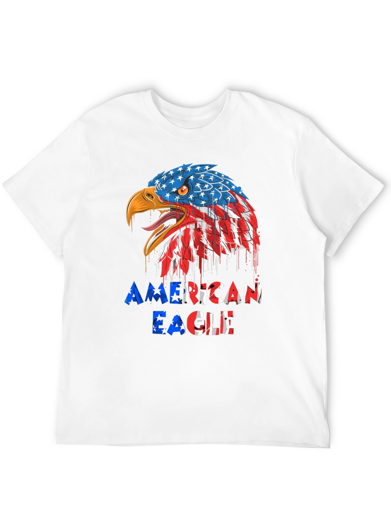 American Eagle Graphic Tee - Patriotic Design