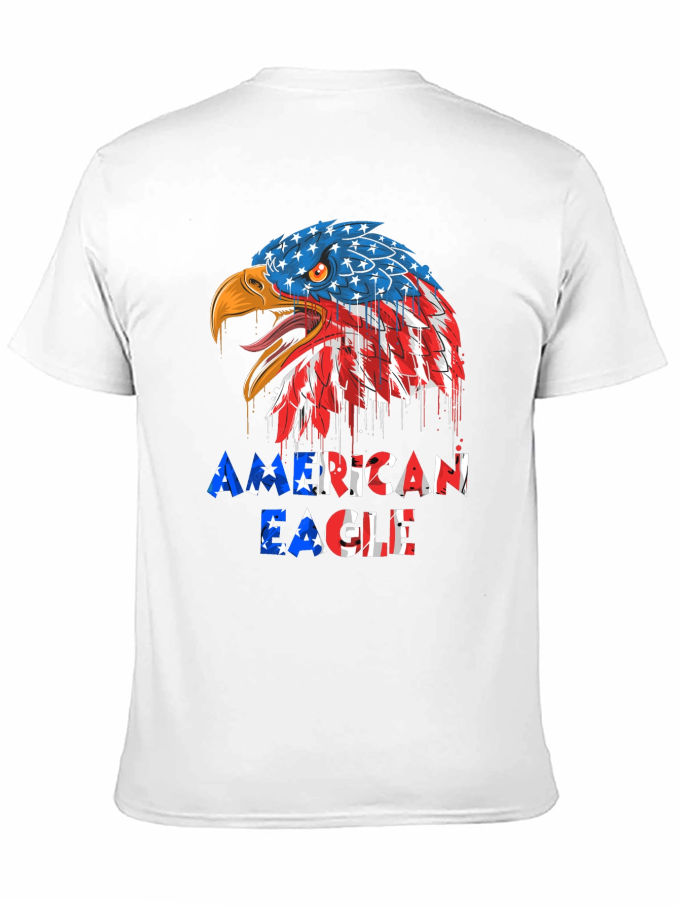 American Eagle Graphic Tee - Patriotic Design