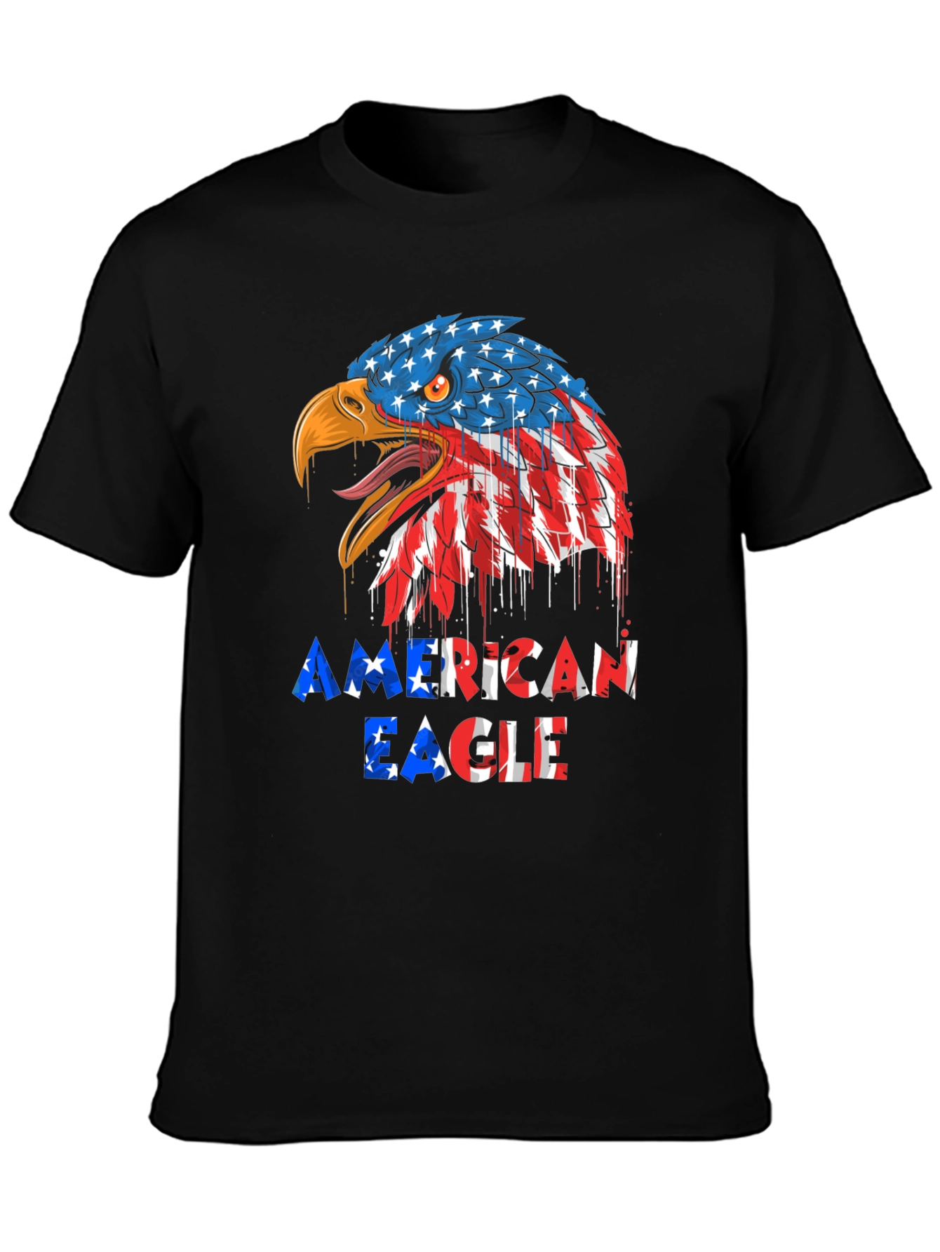 American Eagle Graphic Tee - Patriotic Design