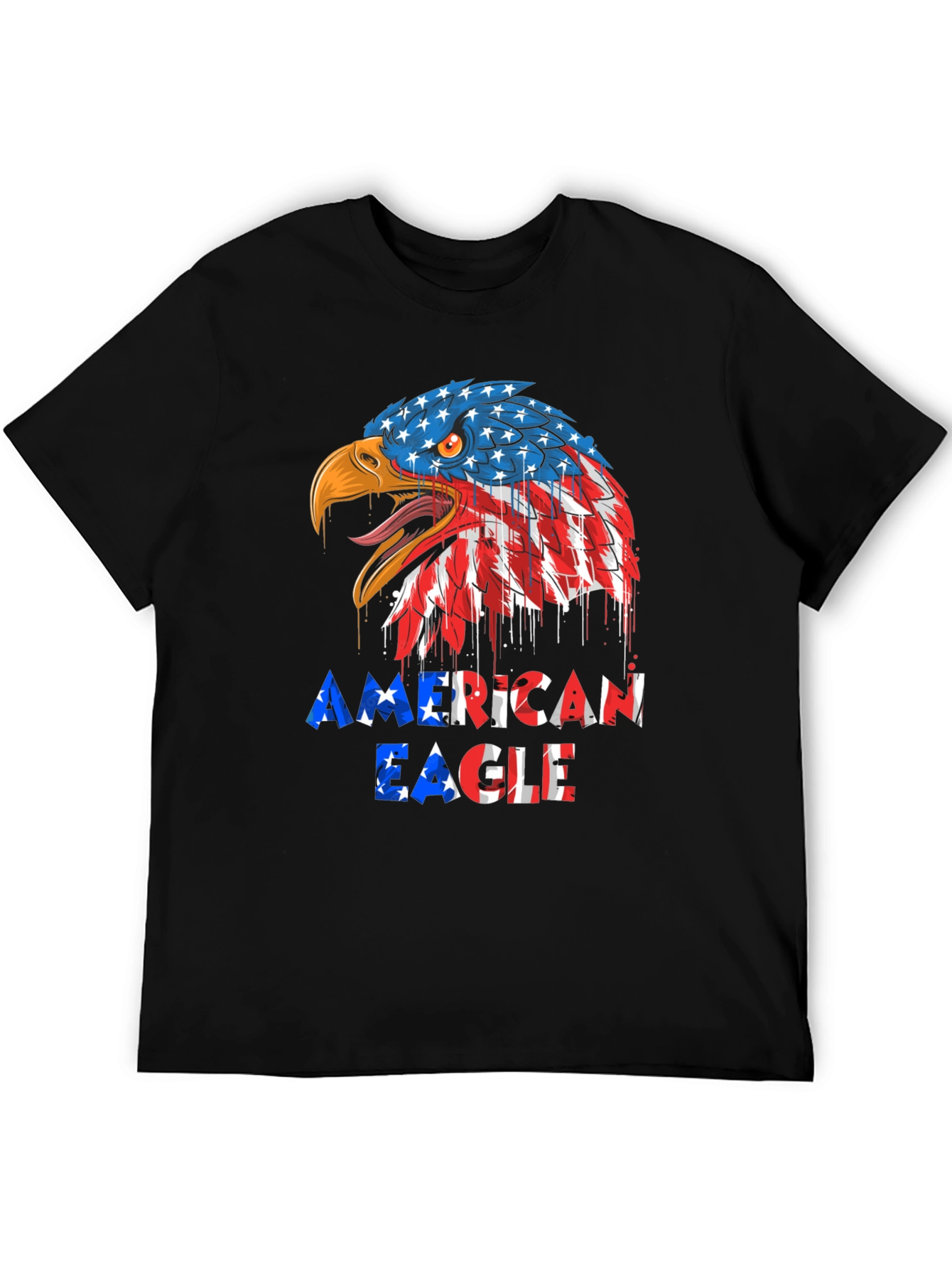 American Eagle Graphic Tee - Patriotic Design