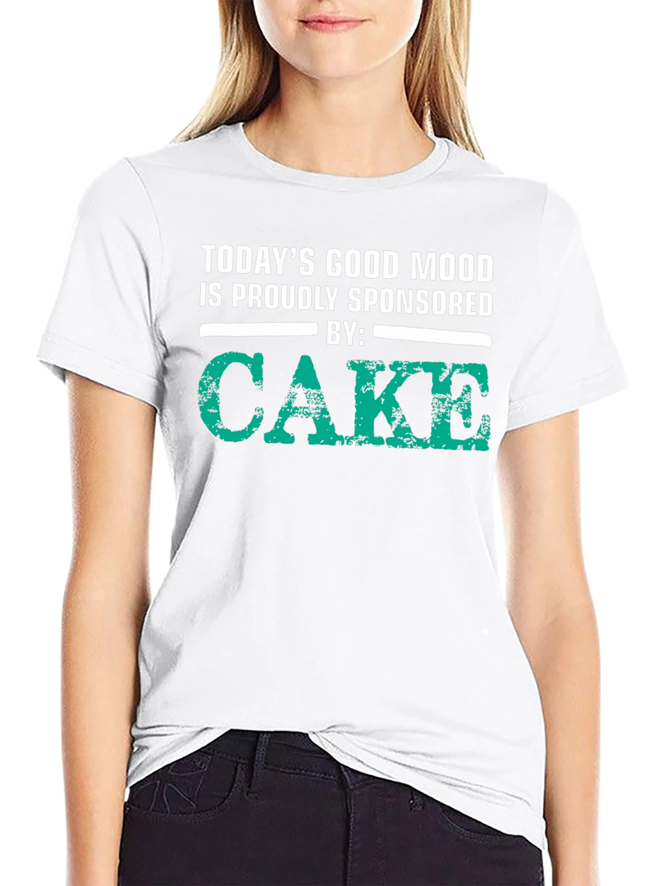 Cake Sponsored Good Mood Graphic Tee