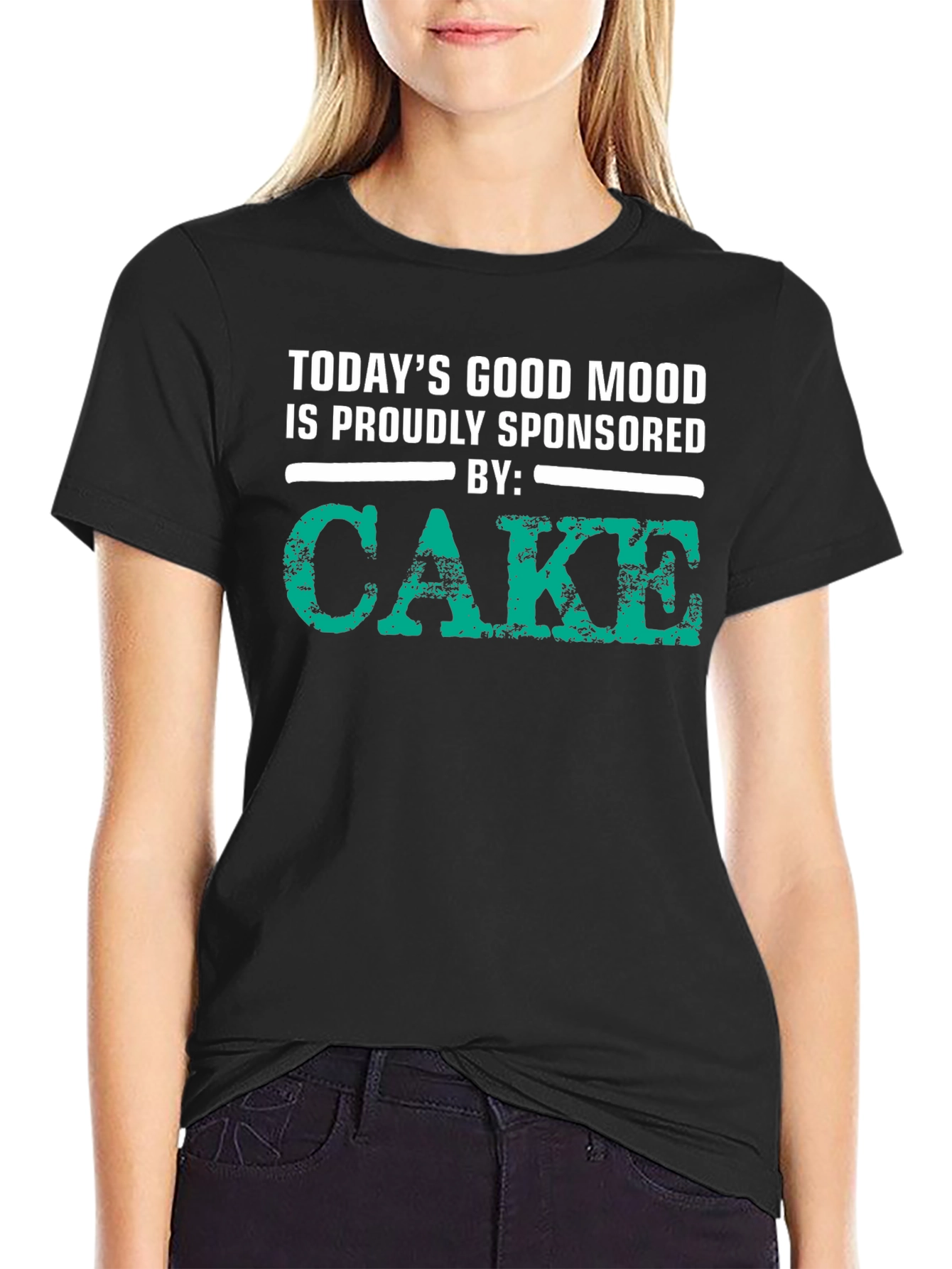 Cake Sponsored Good Mood Graphic Tee