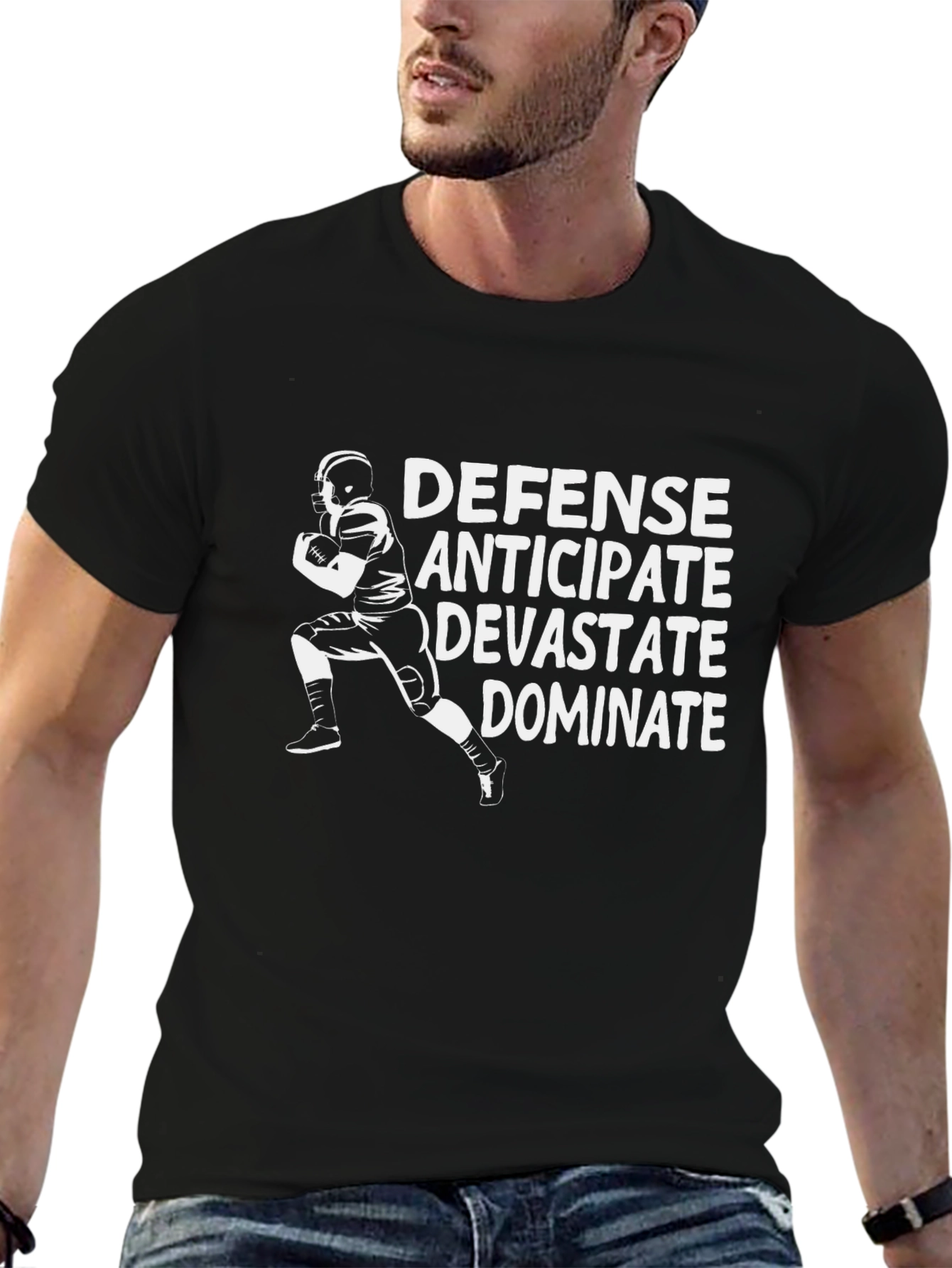 Defense Dominate Graphic Tee