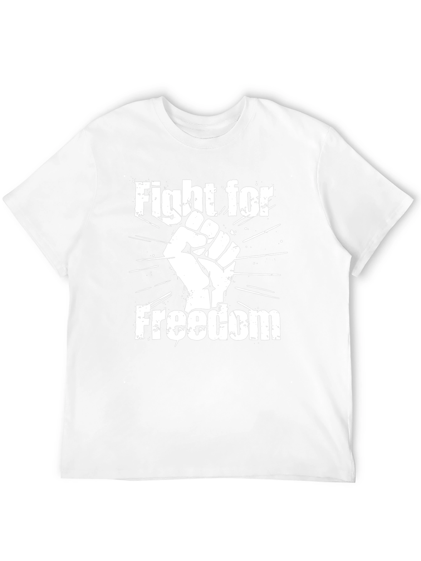 Fight for Freedom Graphic Tee - Black