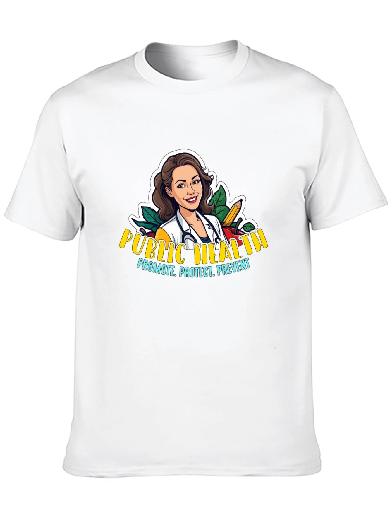 Public Health T-Shirt - Promote Protect Prevent