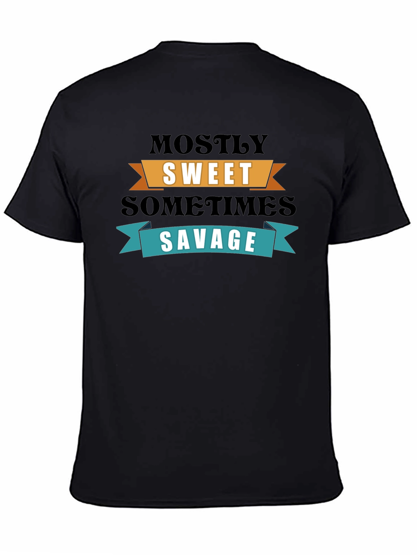 Sweet & Savage Graphic T-Shirt - Trendy Slogan Tee