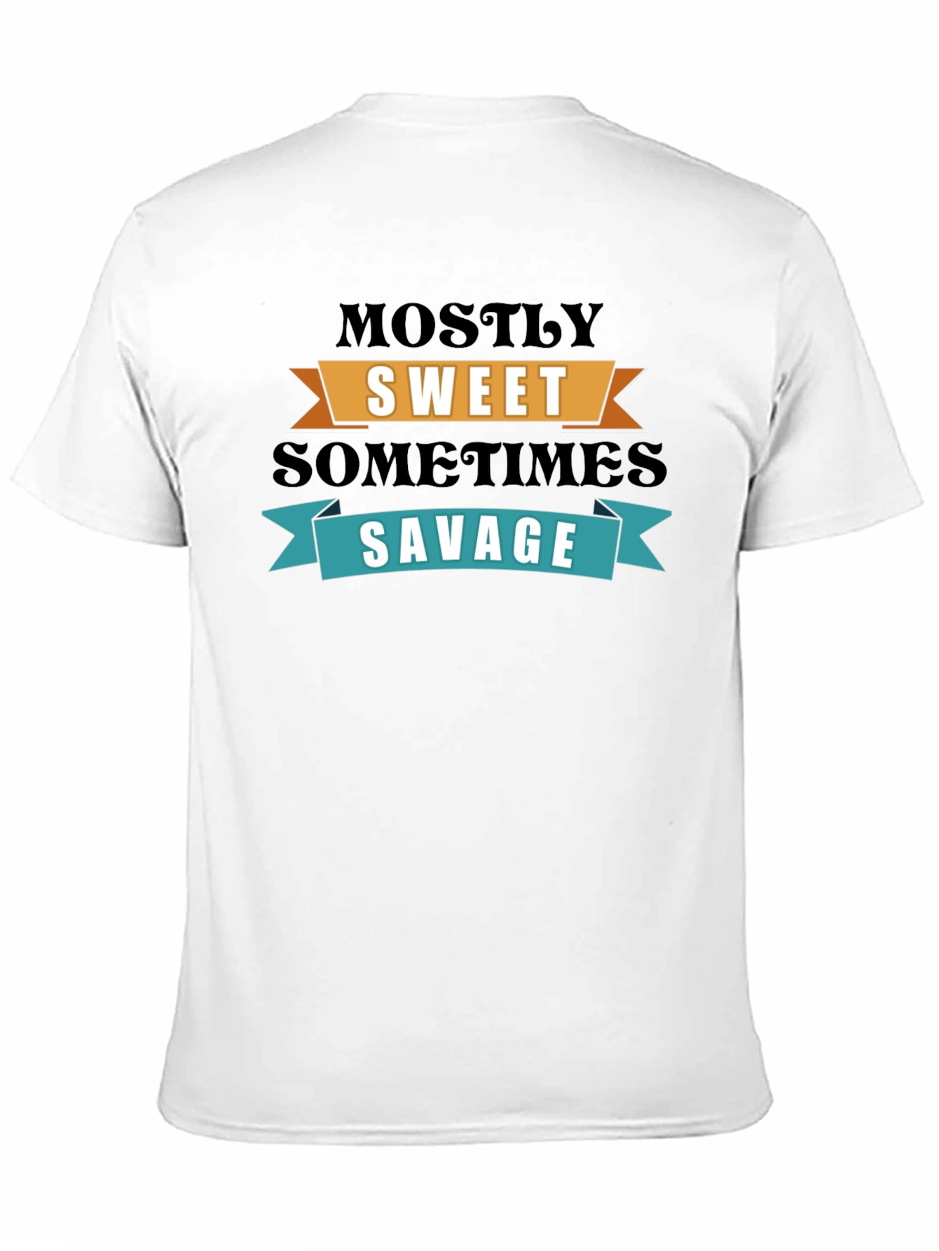 Sweet & Savage Graphic T-Shirt - Trendy Slogan Tee