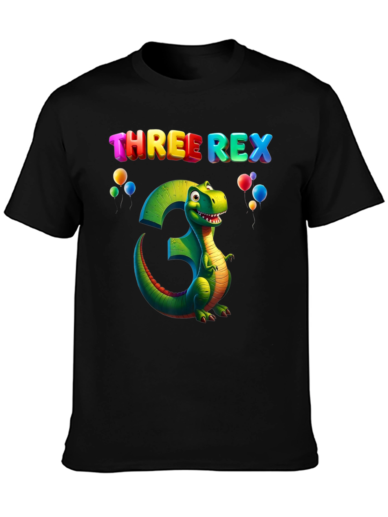 Three Rex Birthday T-Shirt