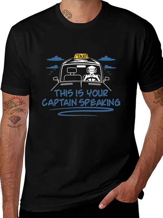 Taxi Captain T-Shirt - Driving Humor Tee