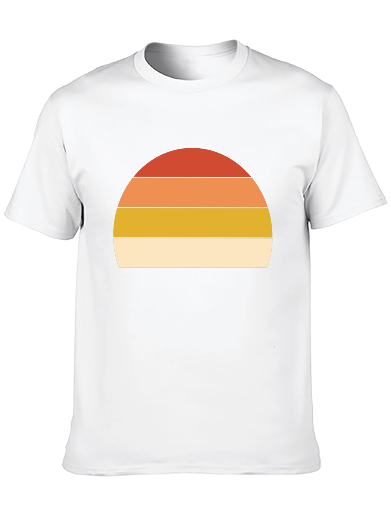 Retro Sunset Graphic T-Shirt - Short Sleeve