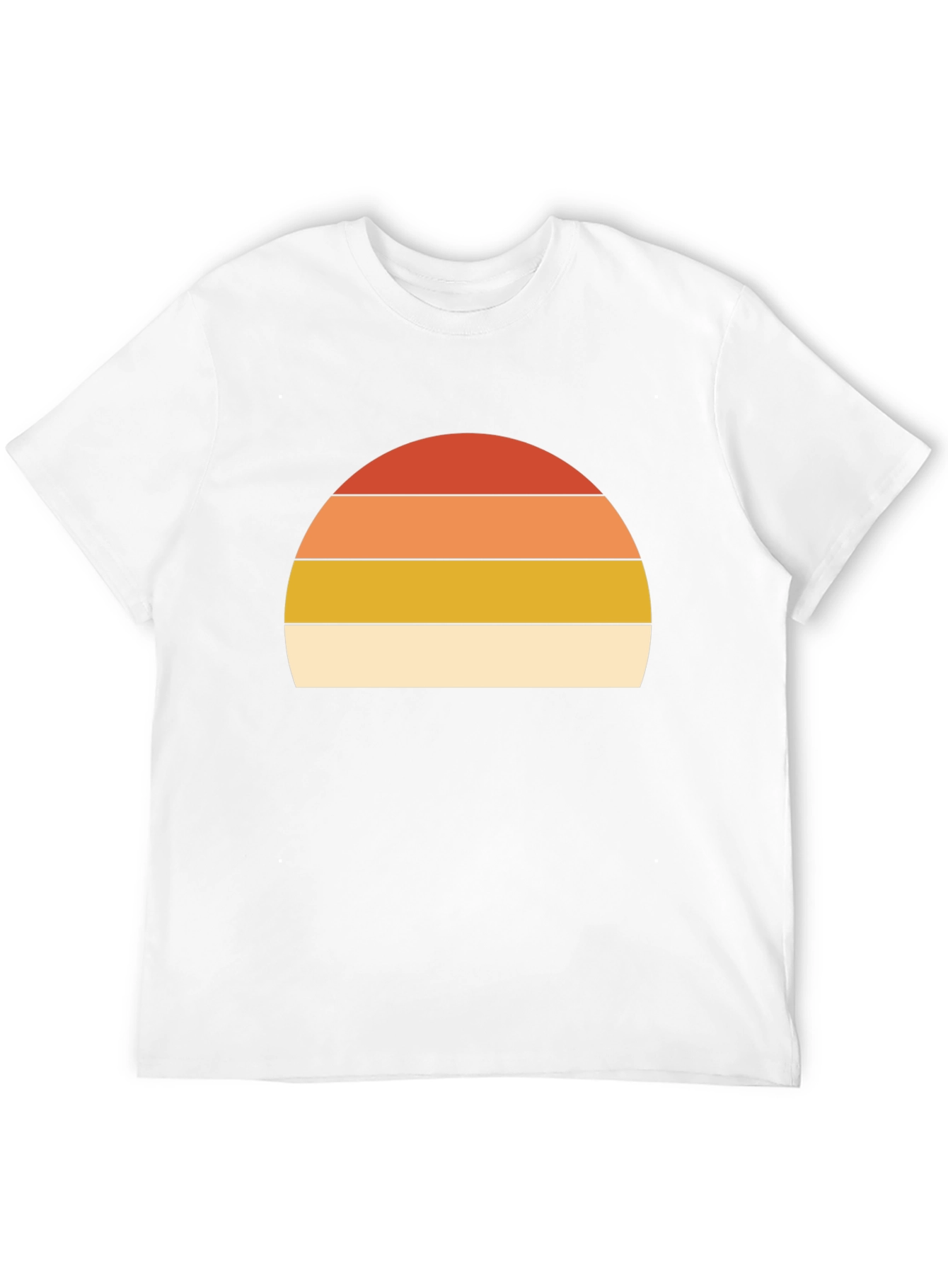 Retro Sunset Graphic T-Shirt - Short Sleeve