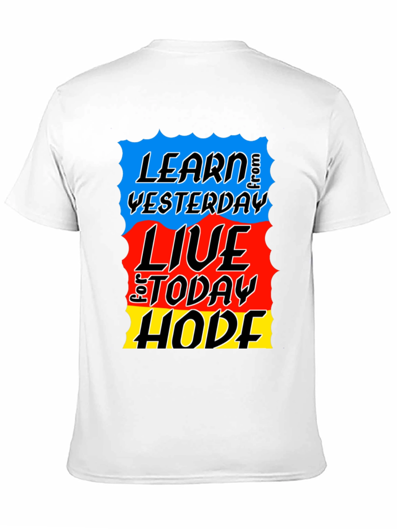 Learn Live Hope T-Shirt - Inspirational Graphic Tee