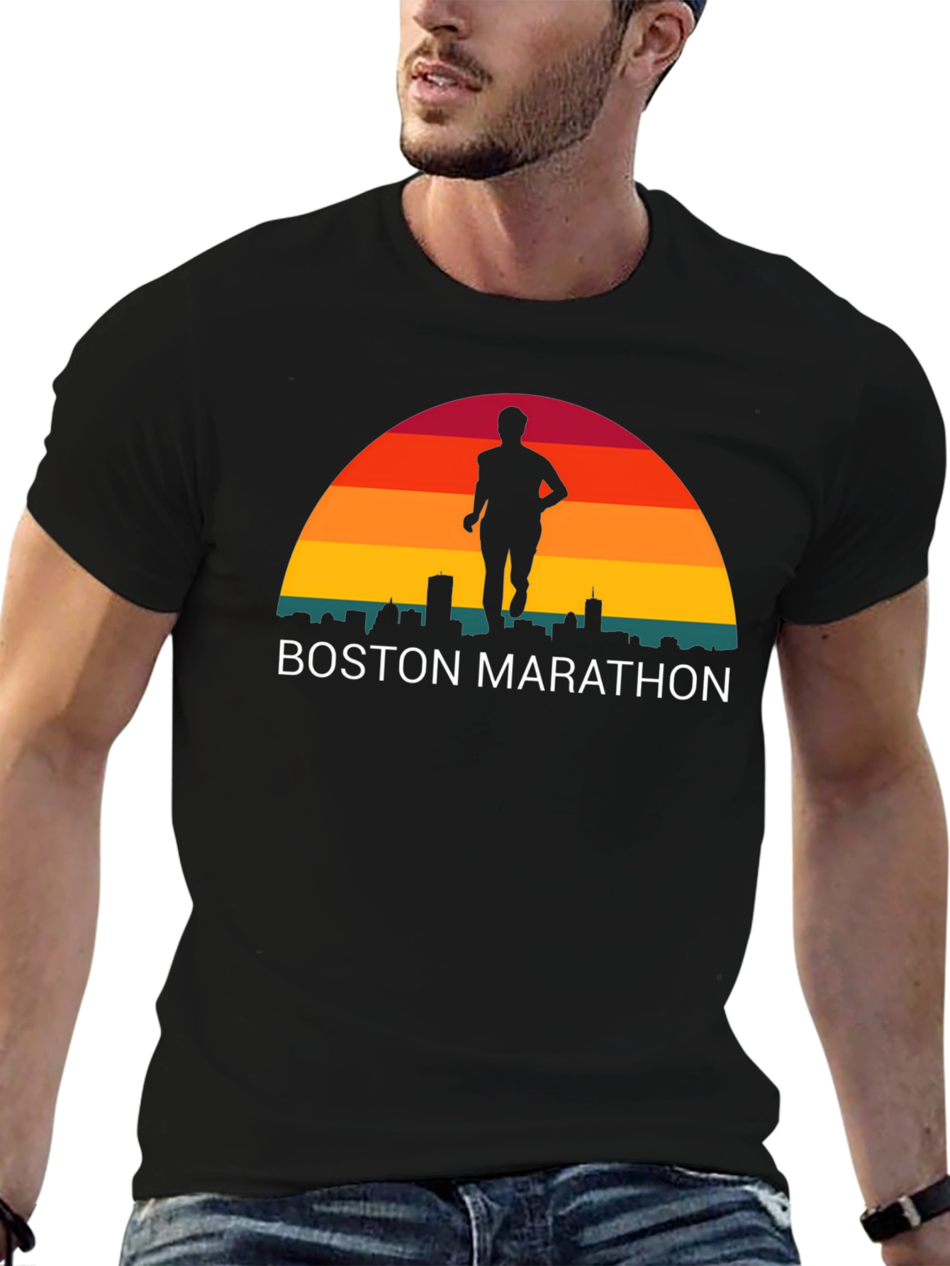Boston Marathon Runner T-Shirt