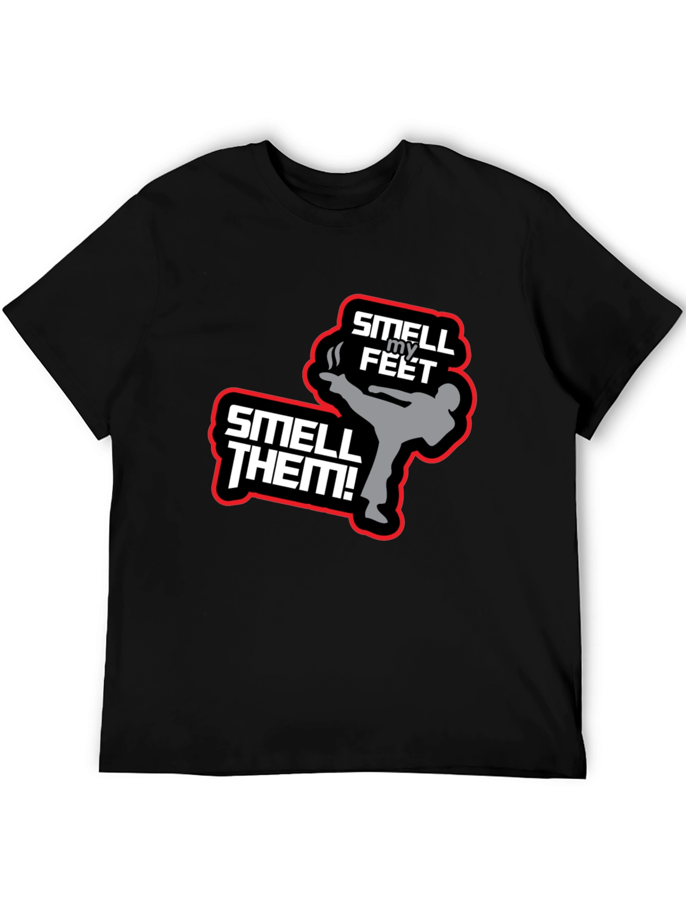 Smell My Feet T-Shirt - Funny Martial Arts Tee