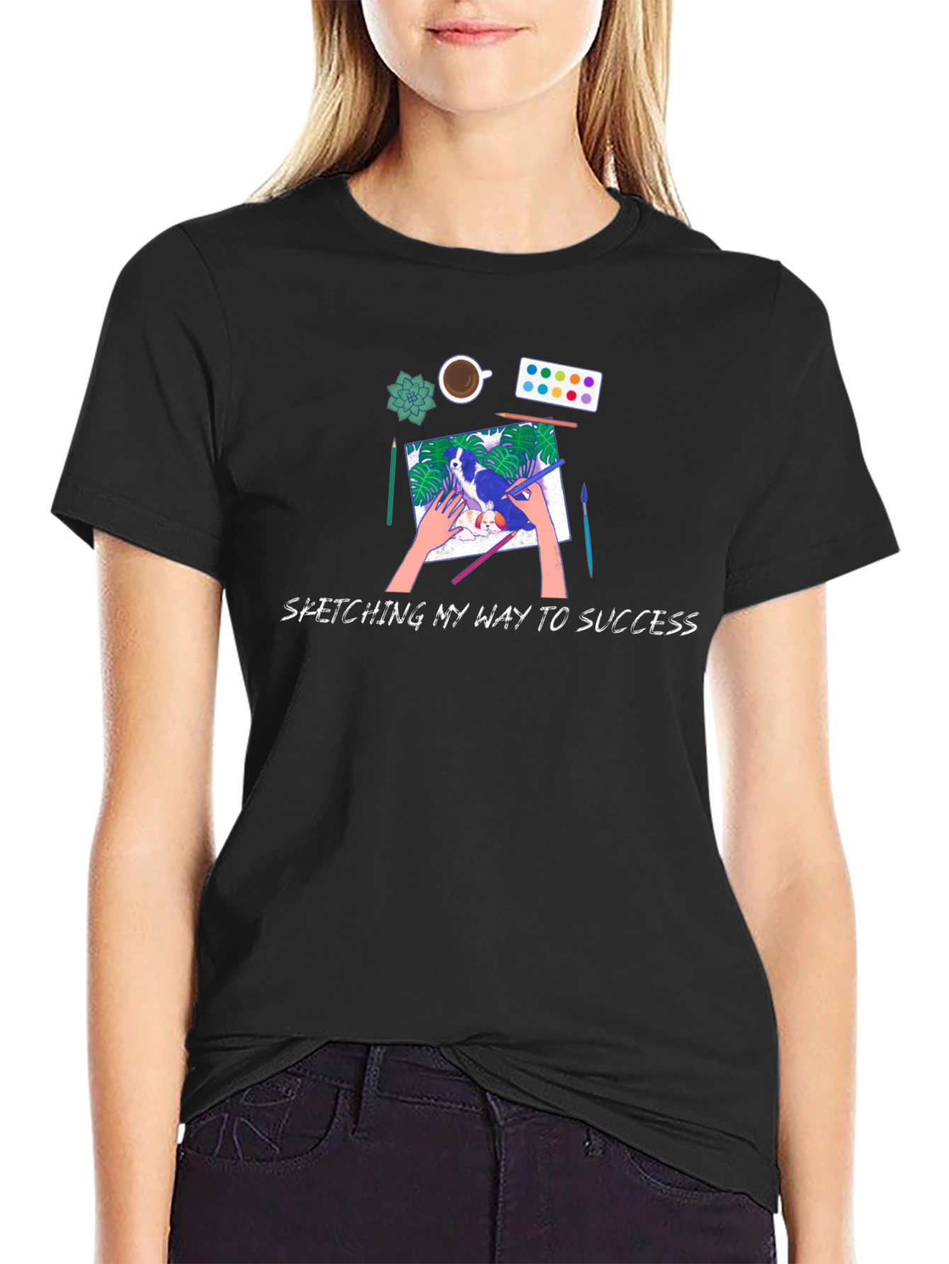 Sketching My Way to Success T-Shirt