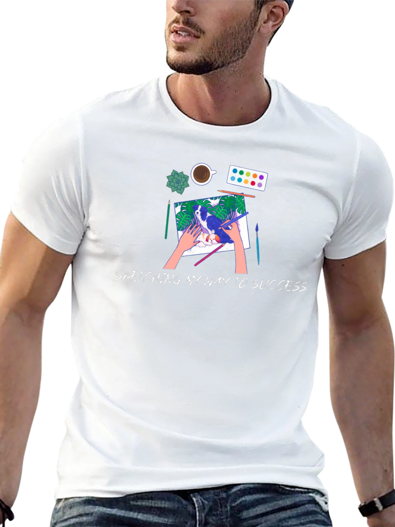 Sketching My Way to Success T-Shirt