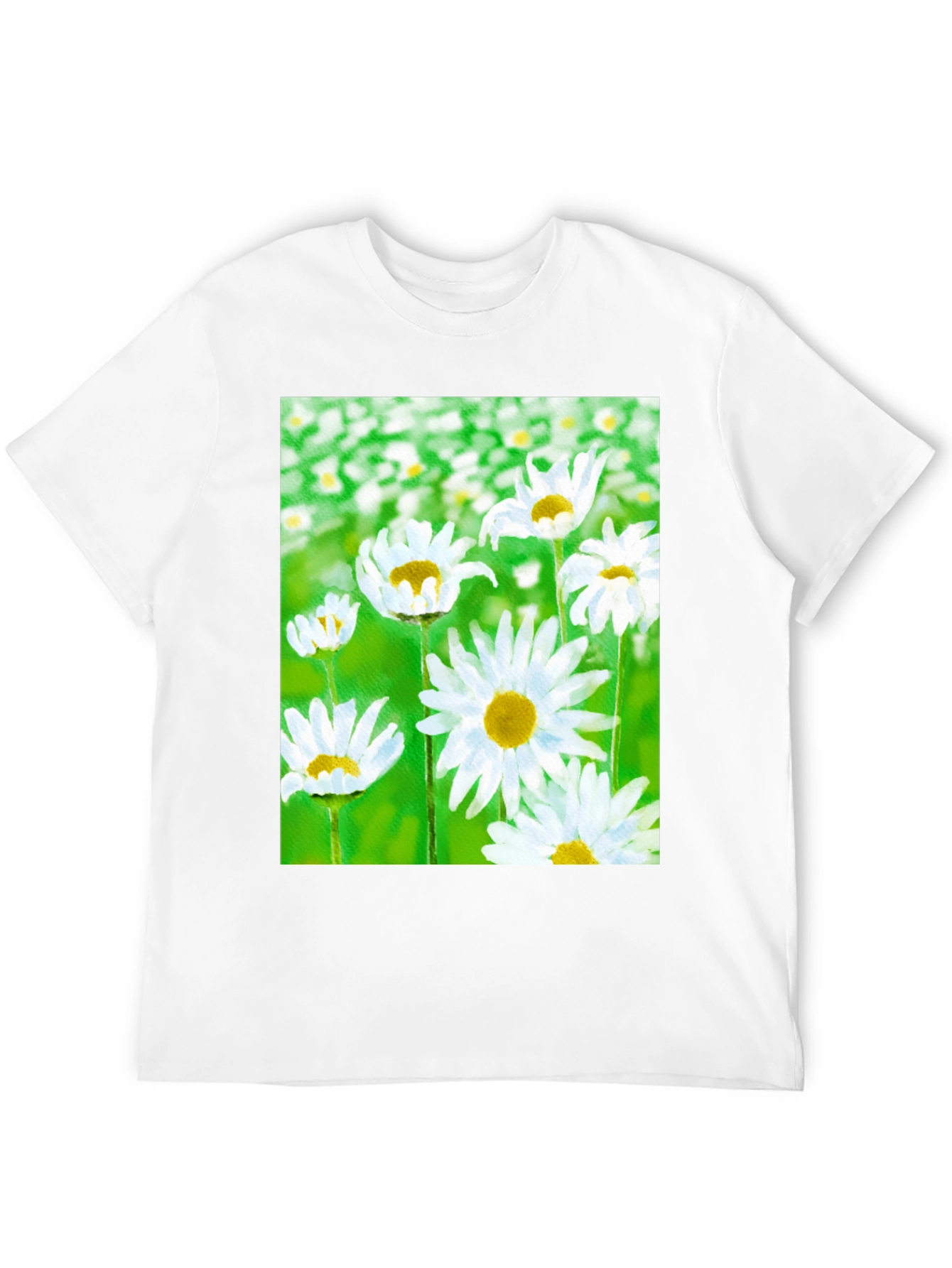Daisy Flower Graphic T-Shirt