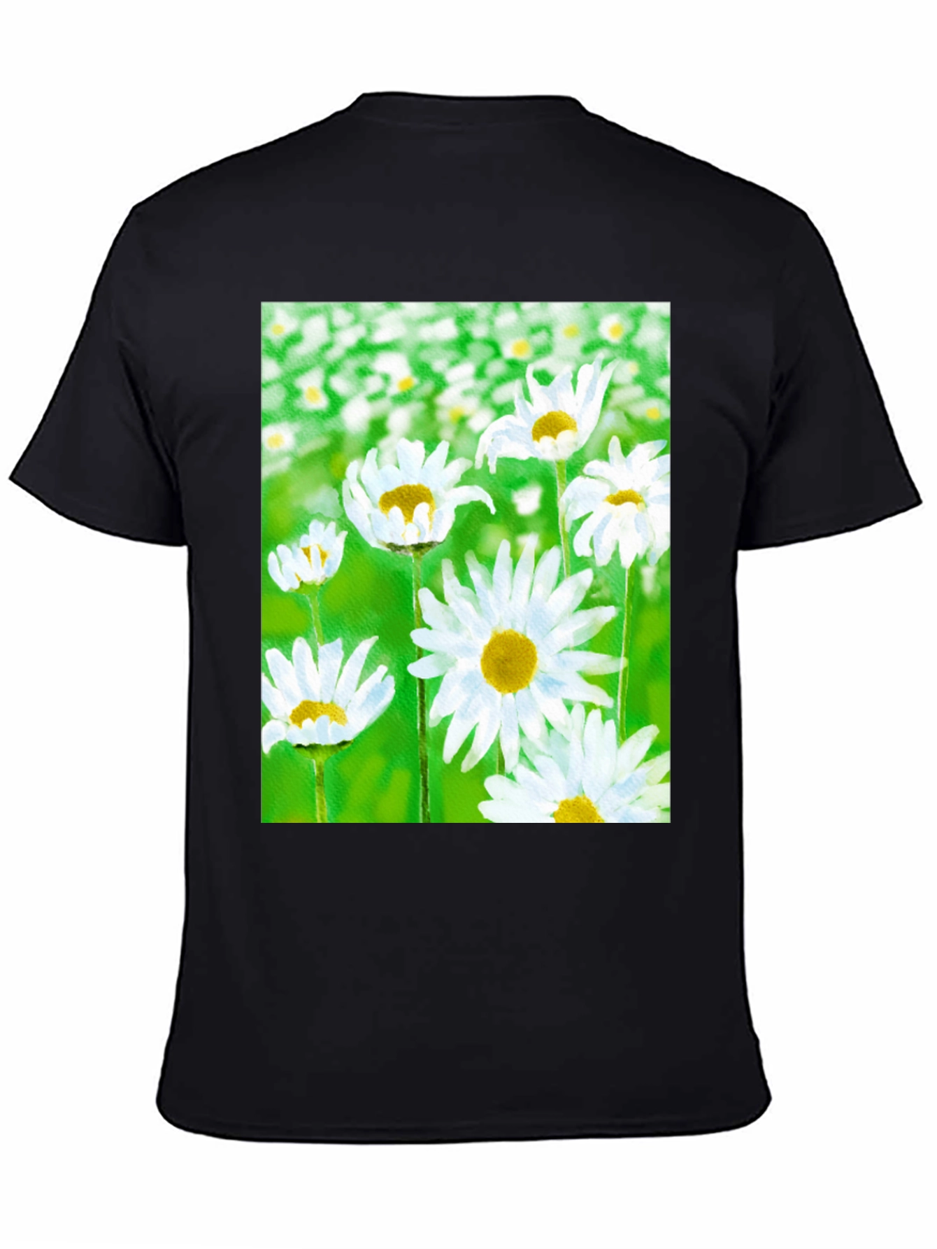 Daisy Flower Graphic T-Shirt