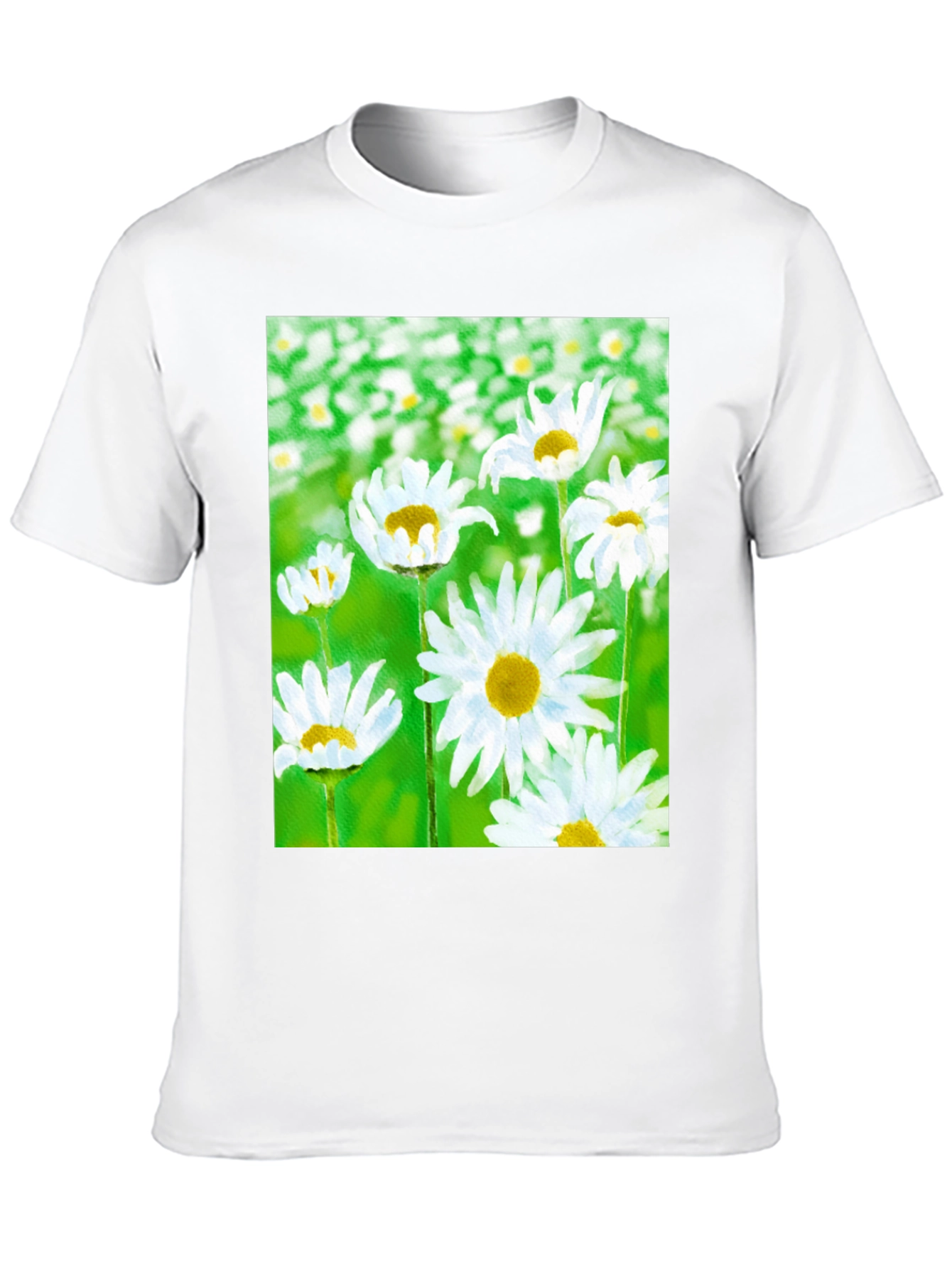 Daisy Flower Graphic T-Shirt