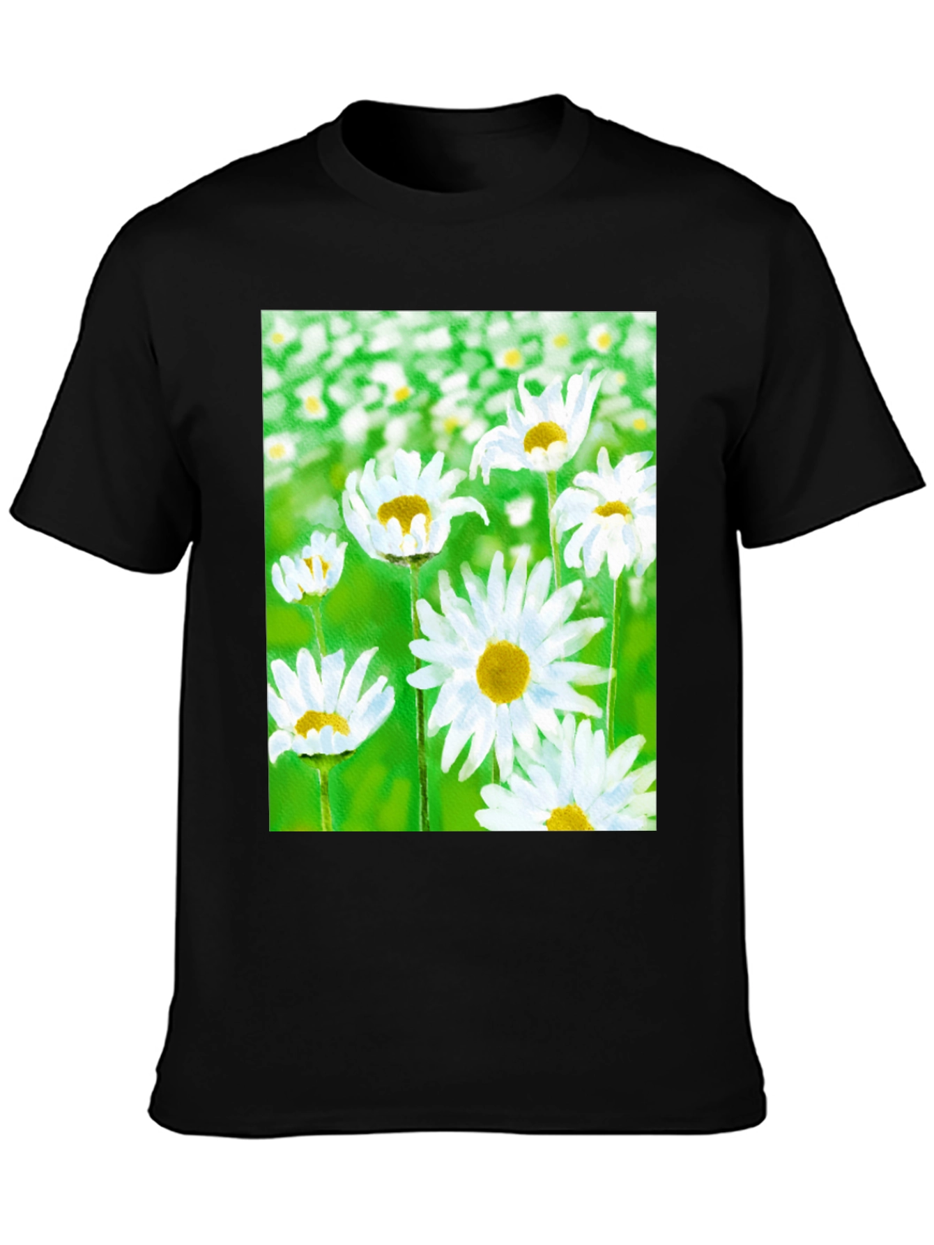 Daisy Flower Graphic T-Shirt