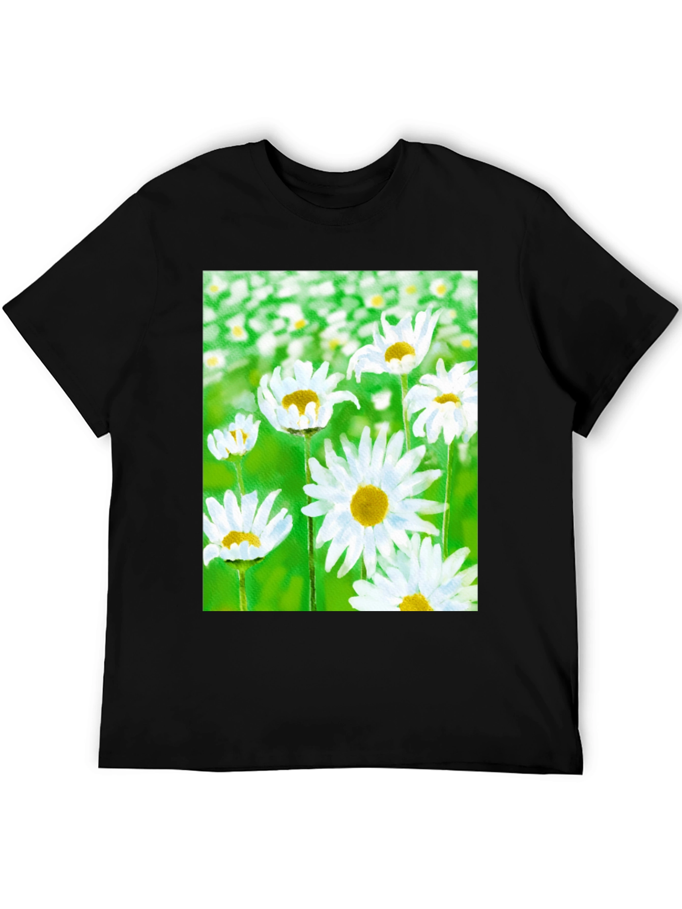 Daisy Flower Graphic T-Shirt