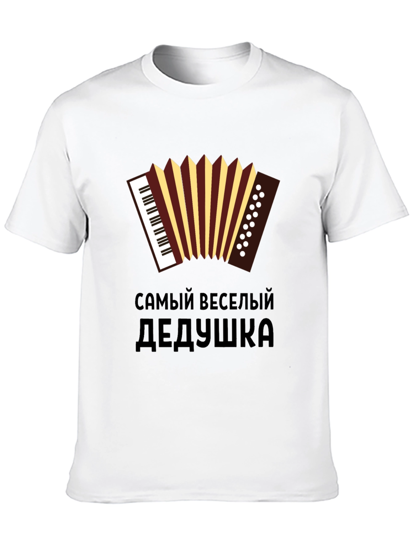 Funny Accordion Grandpa T-Shirt