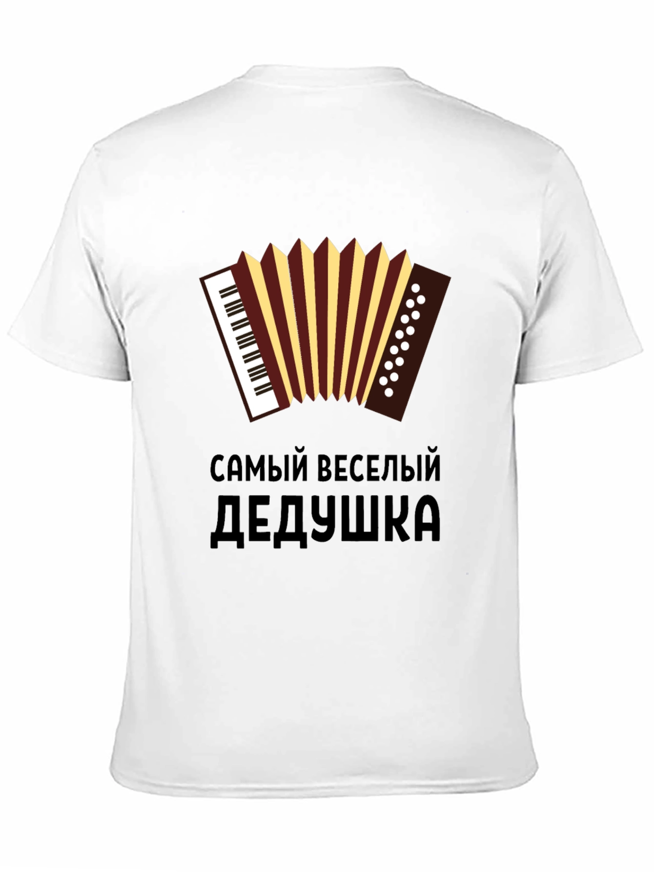 Funny Accordion Grandpa T-Shirt