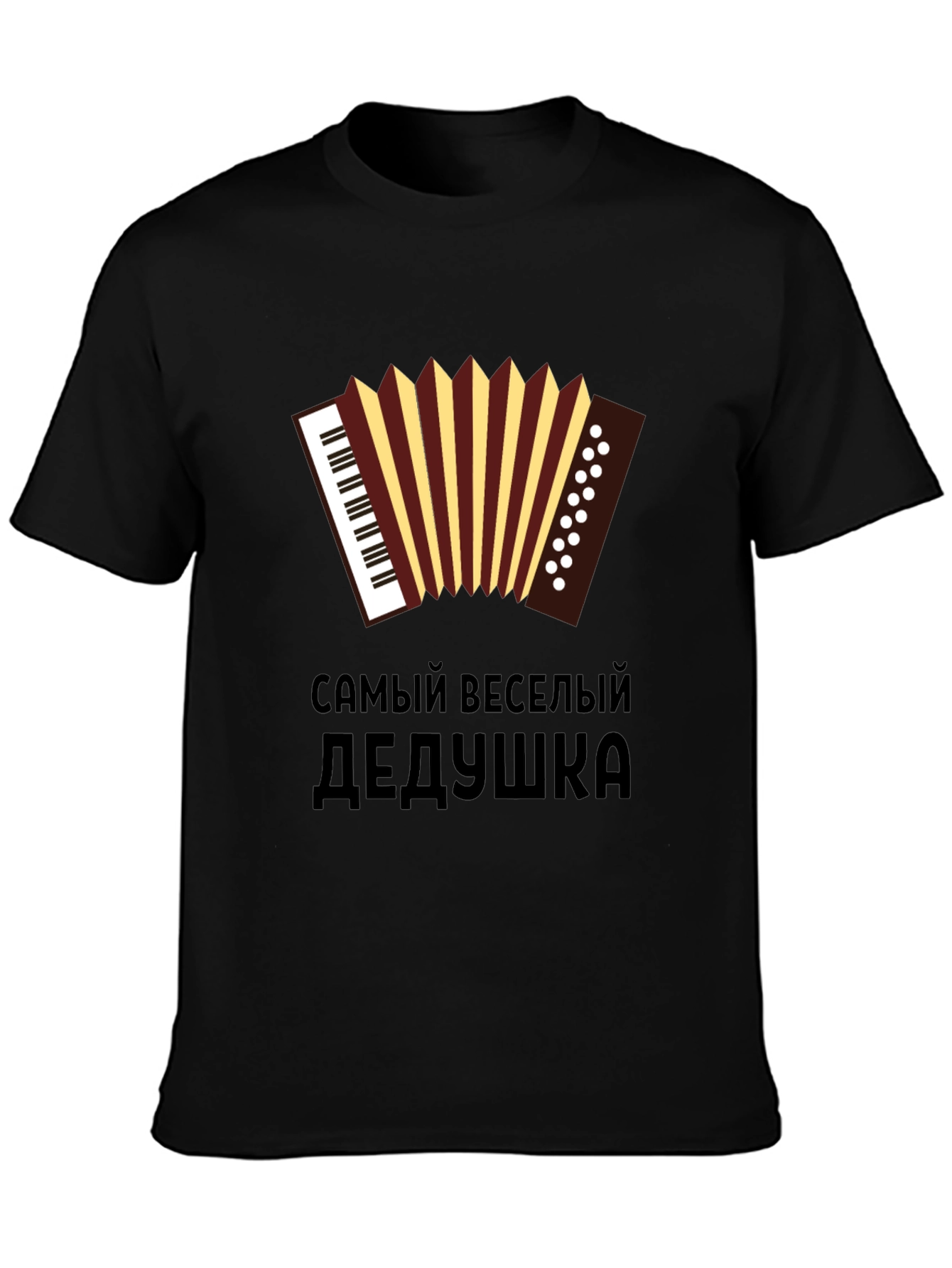Funny Accordion Grandpa T-Shirt