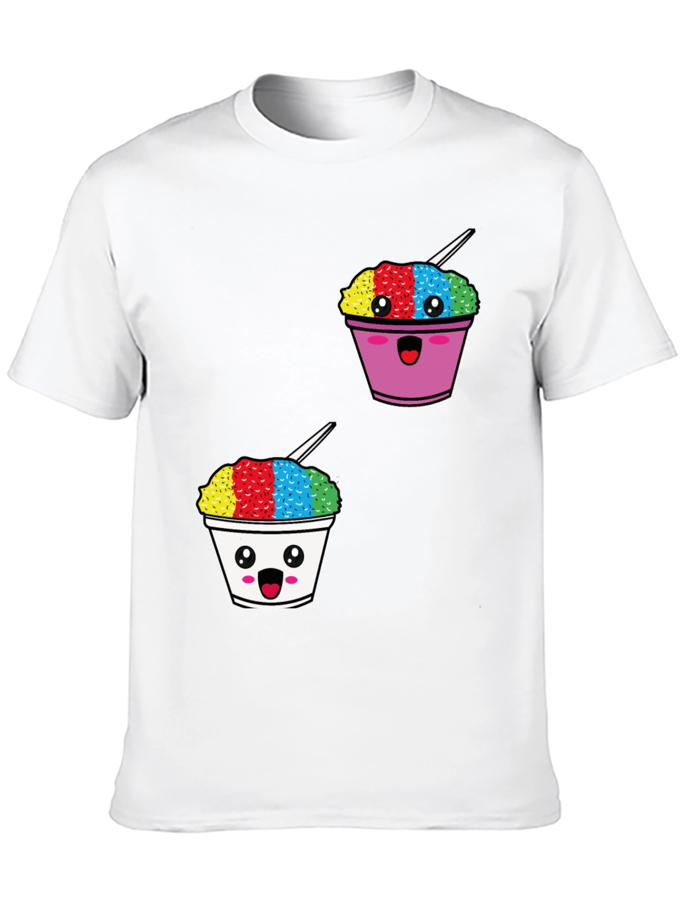 Kawaii Shaved Ice T-Shirt - Summer Fun Tee