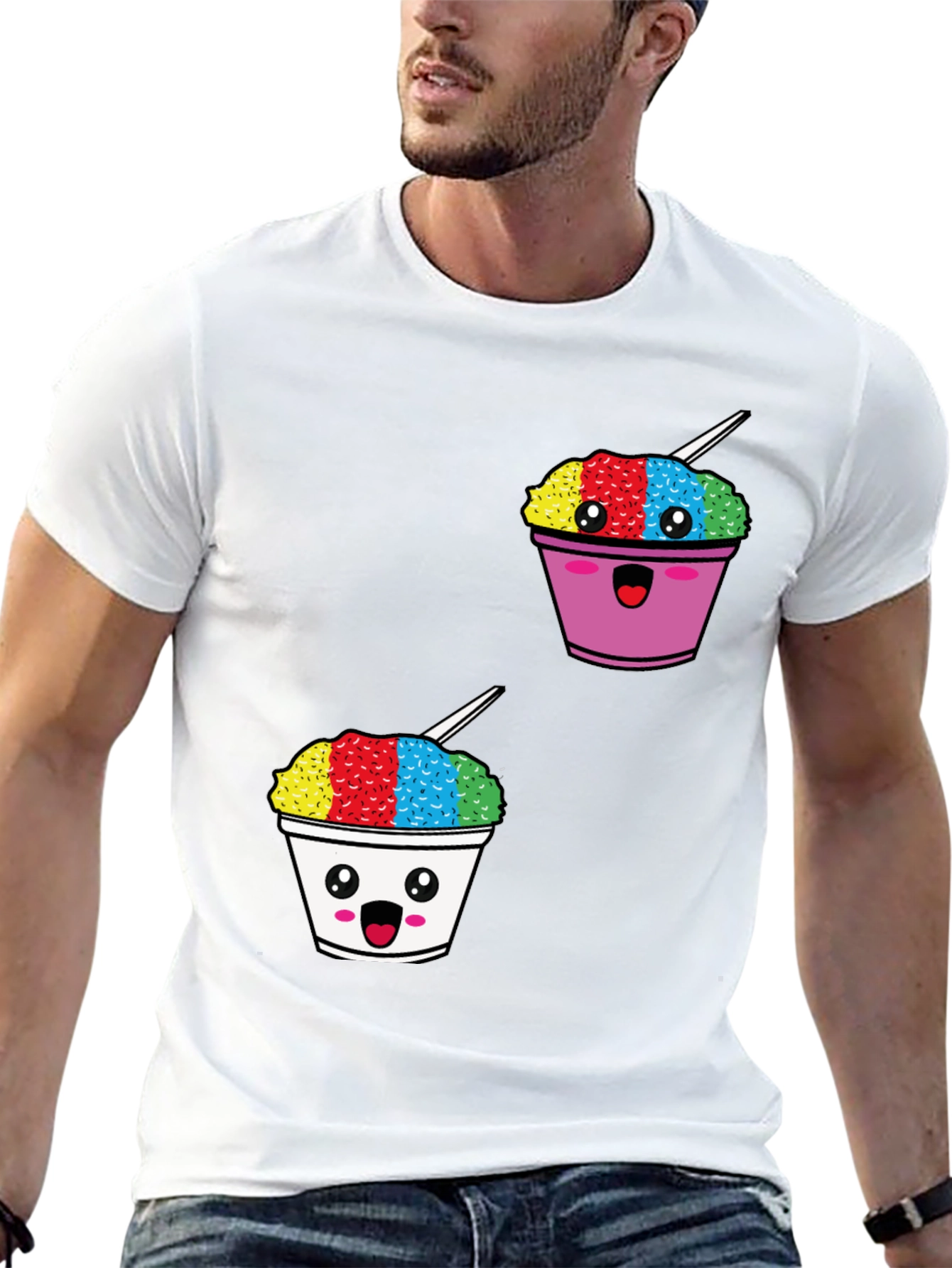 Kawaii Shaved Ice T-Shirt - Summer Fun Tee