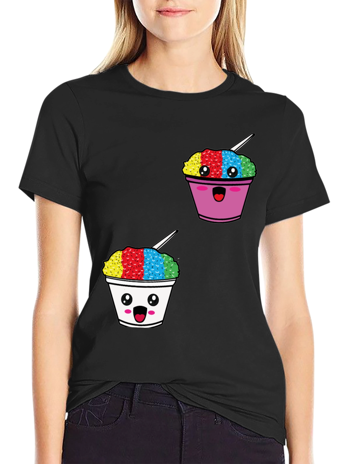 Kawaii Shaved Ice T-Shirt - Summer Fun Tee