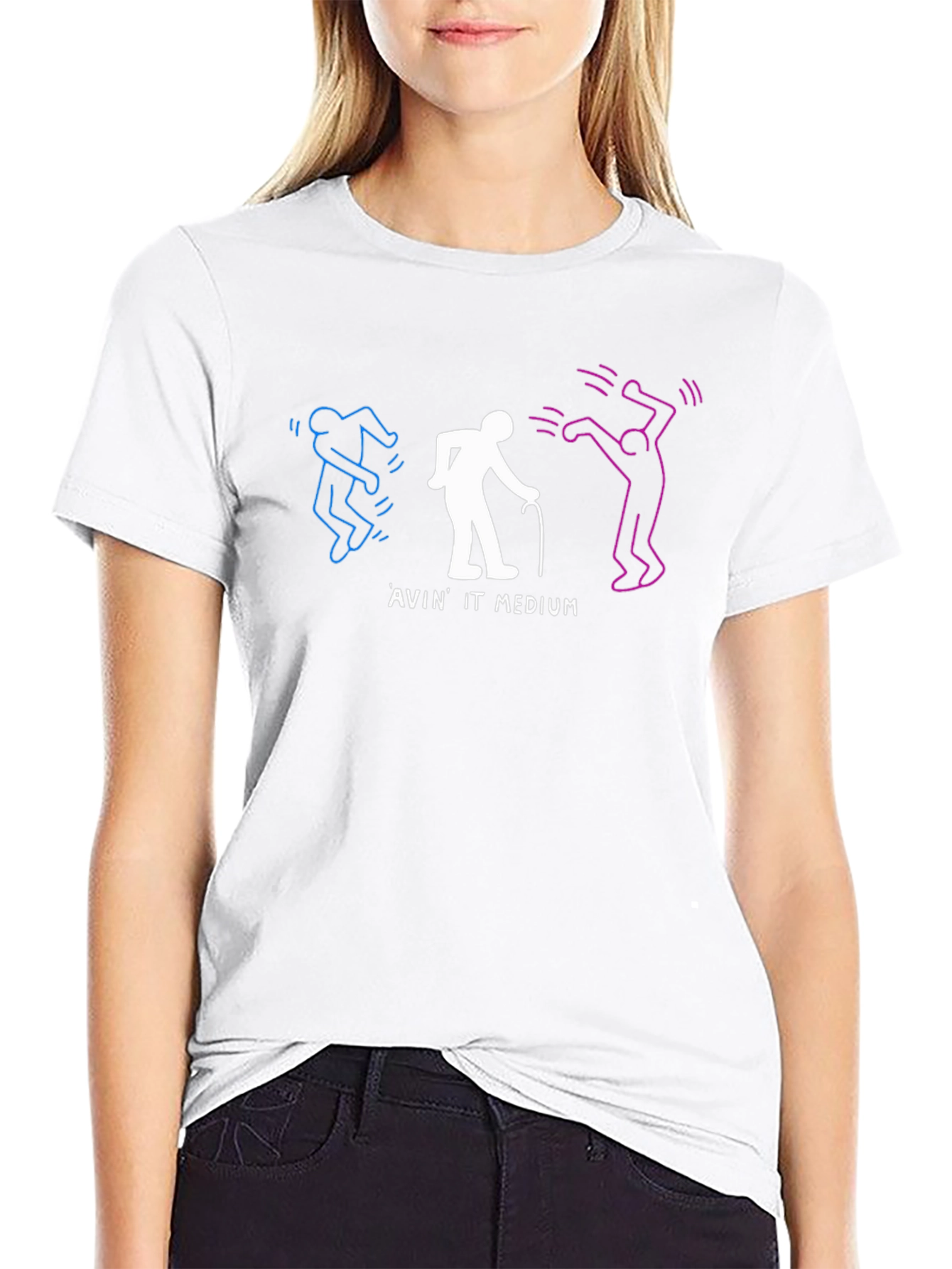 Dancing Trio T-Shirt - Avin It Medium