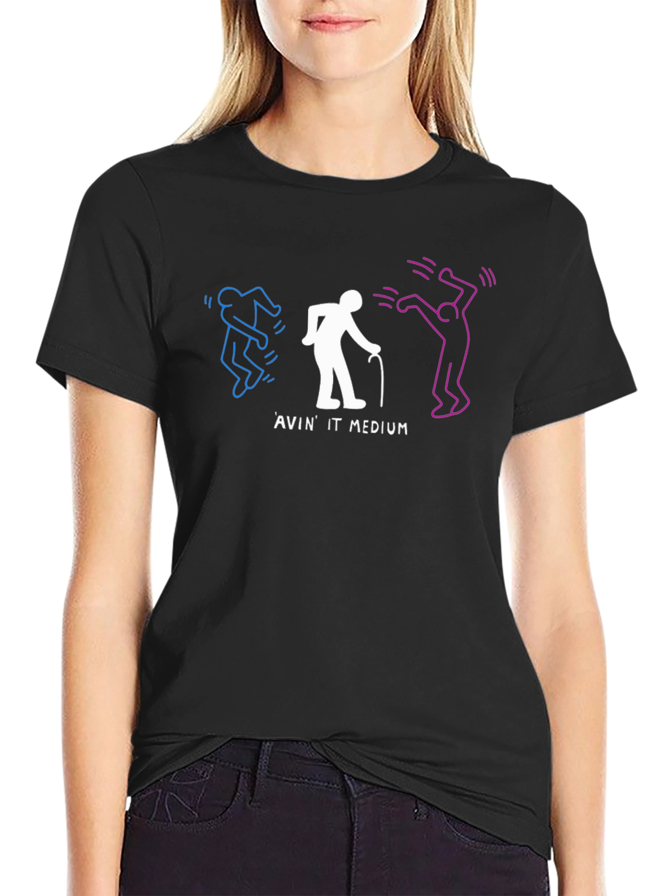 Dancing Trio T-Shirt - Avin It Medium