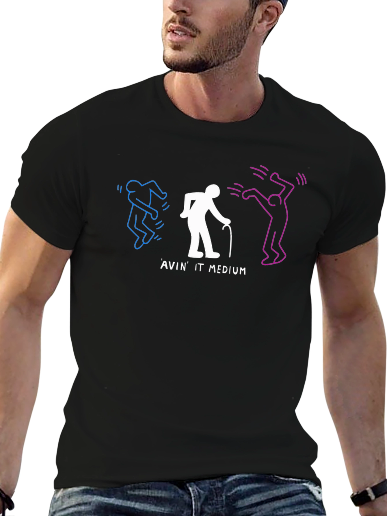 Dancing Trio T-Shirt - Avin It Medium