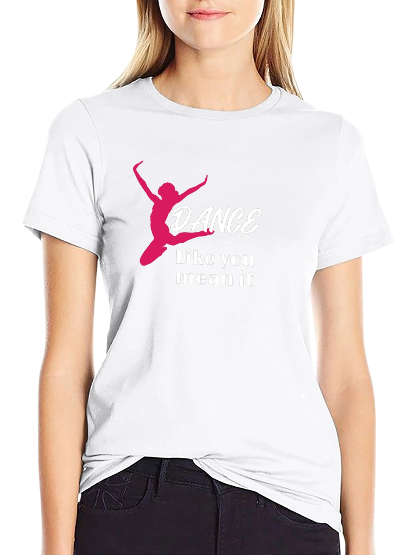 Dance Like You Mean It Black T-Shirt