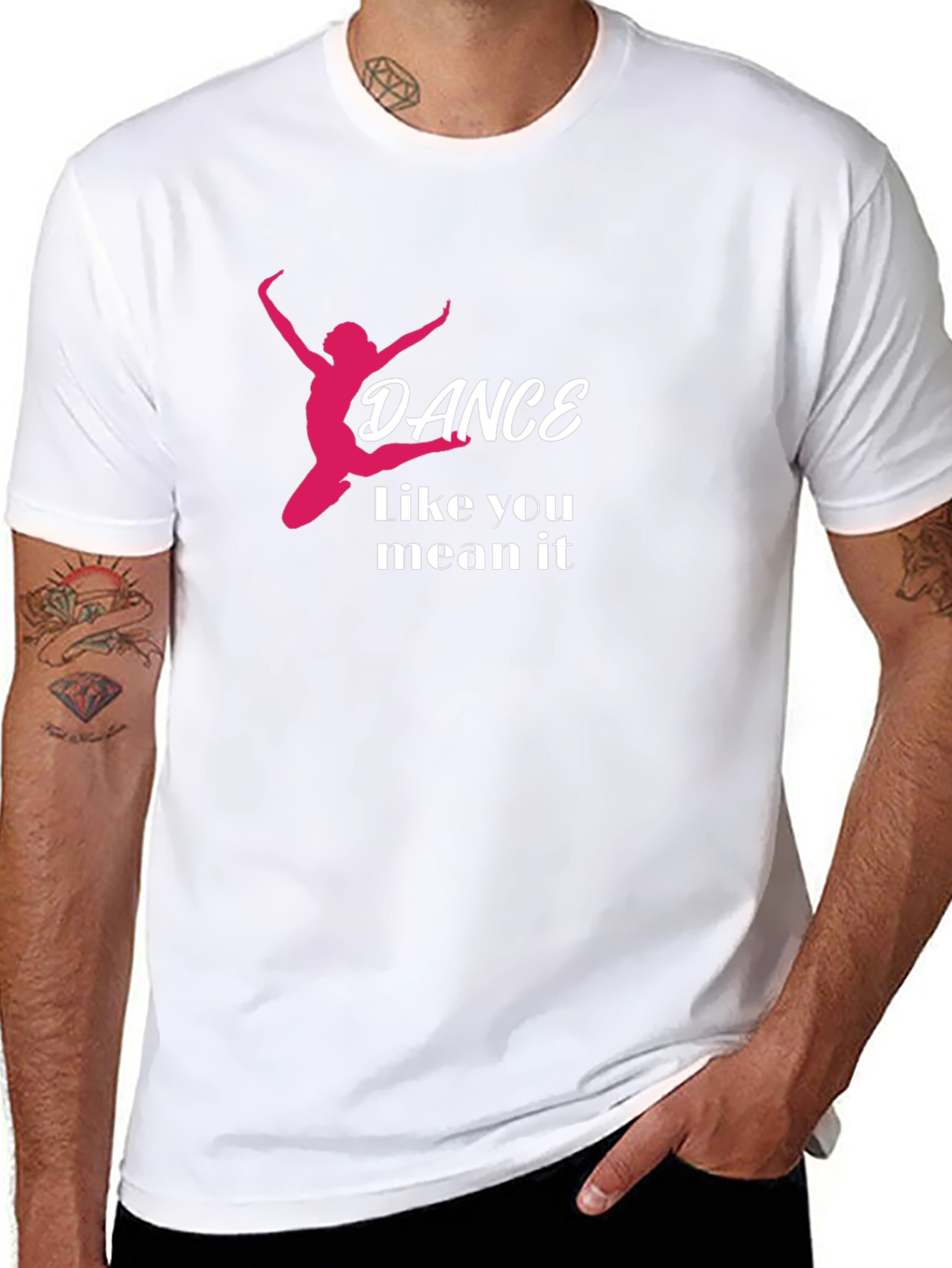 Dance Like You Mean It Black T-Shirt