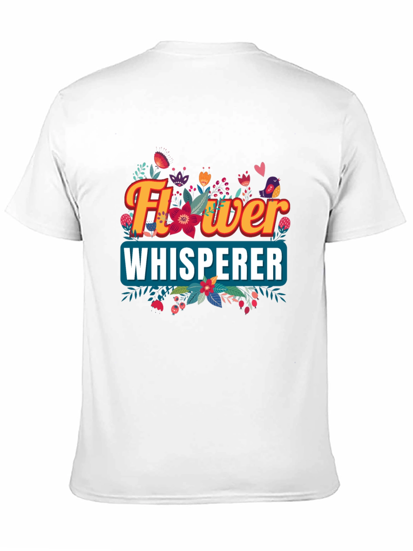 Flower Whisperer Graphic Tee - Nature Lover Shirt