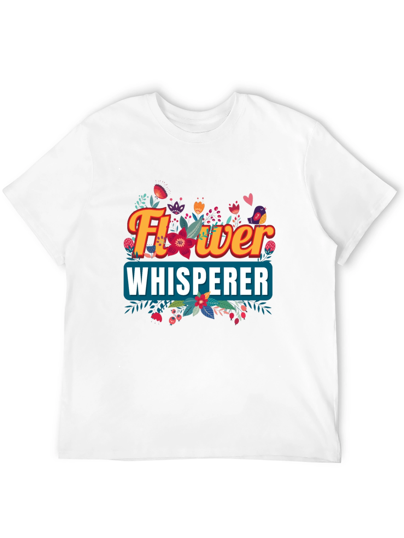 Flower Whisperer Graphic Tee - Nature Lover Shirt
