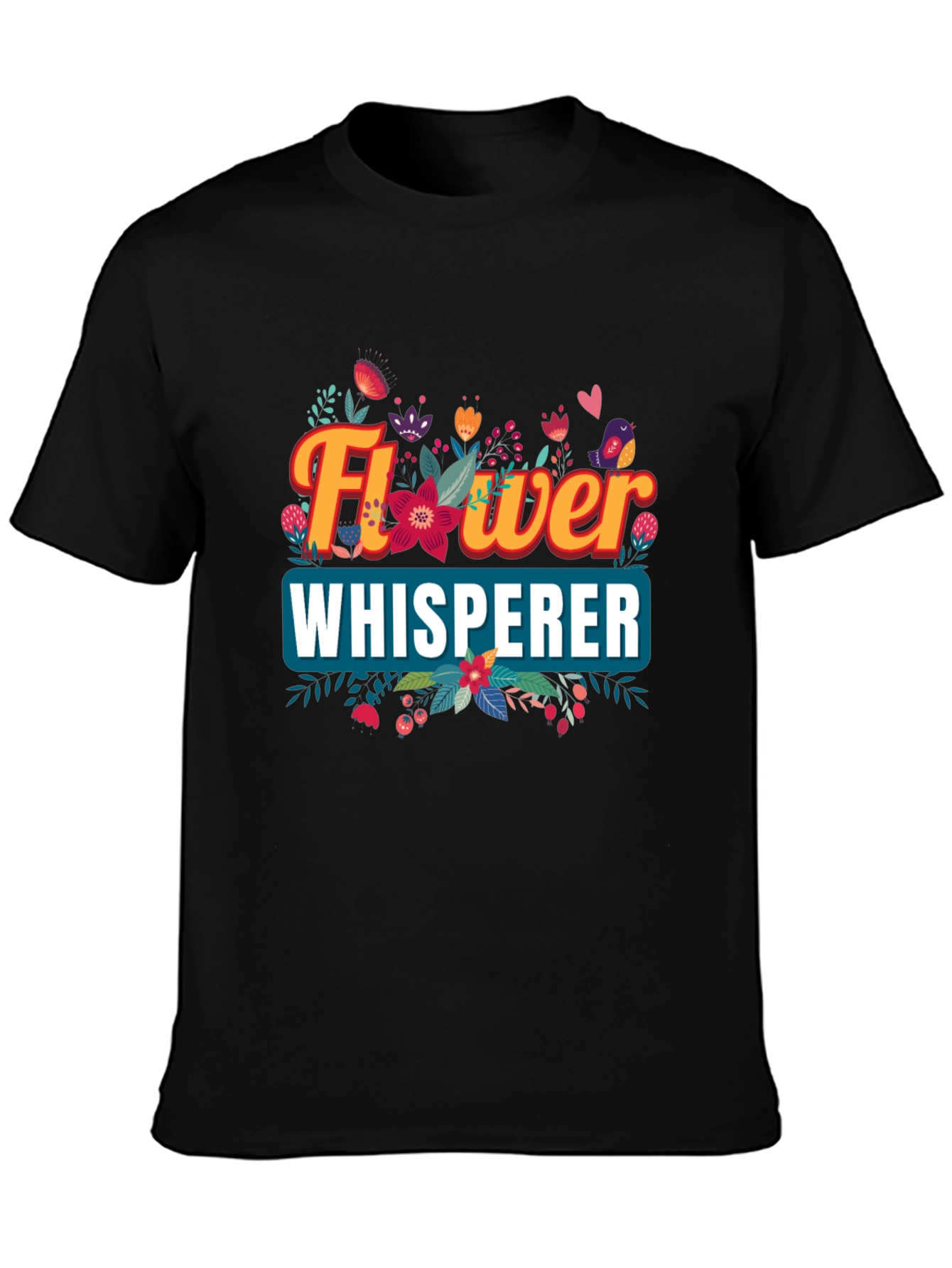 Flower Whisperer Graphic Tee - Nature Lover Shirt