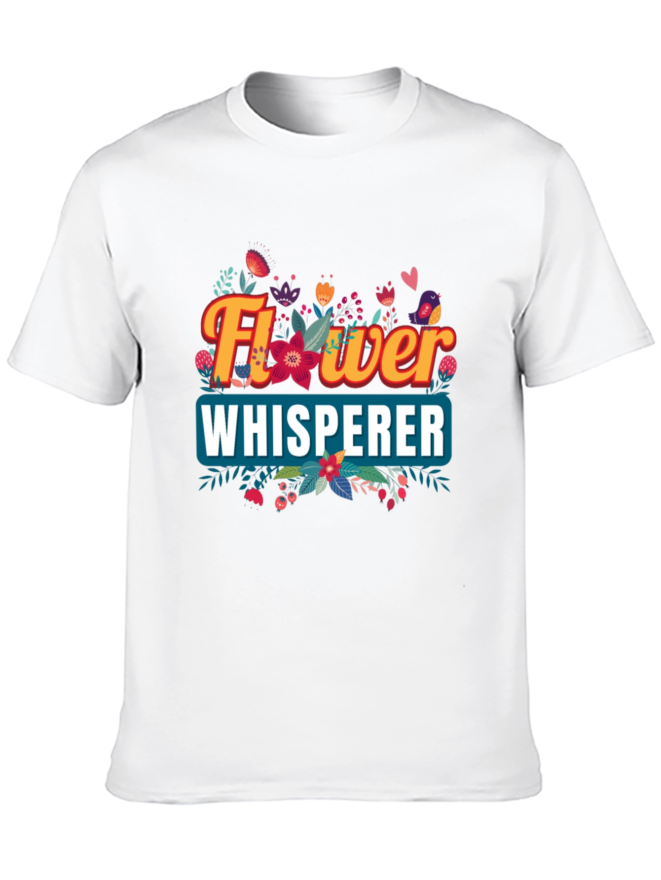 Flower Whisperer Graphic Tee - Nature Lover Shirt