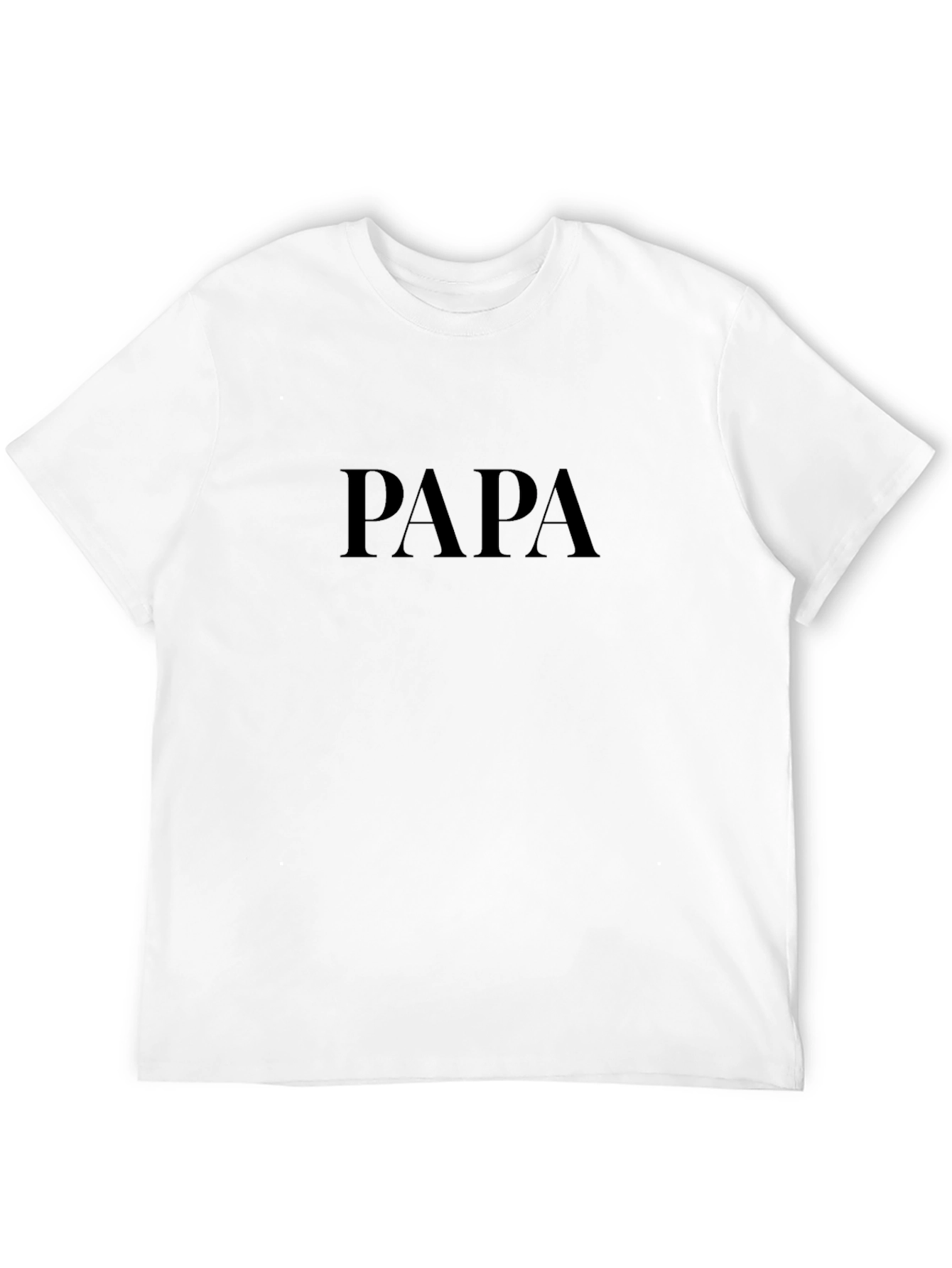 Stylish PAPA Black T-Shirt for Men