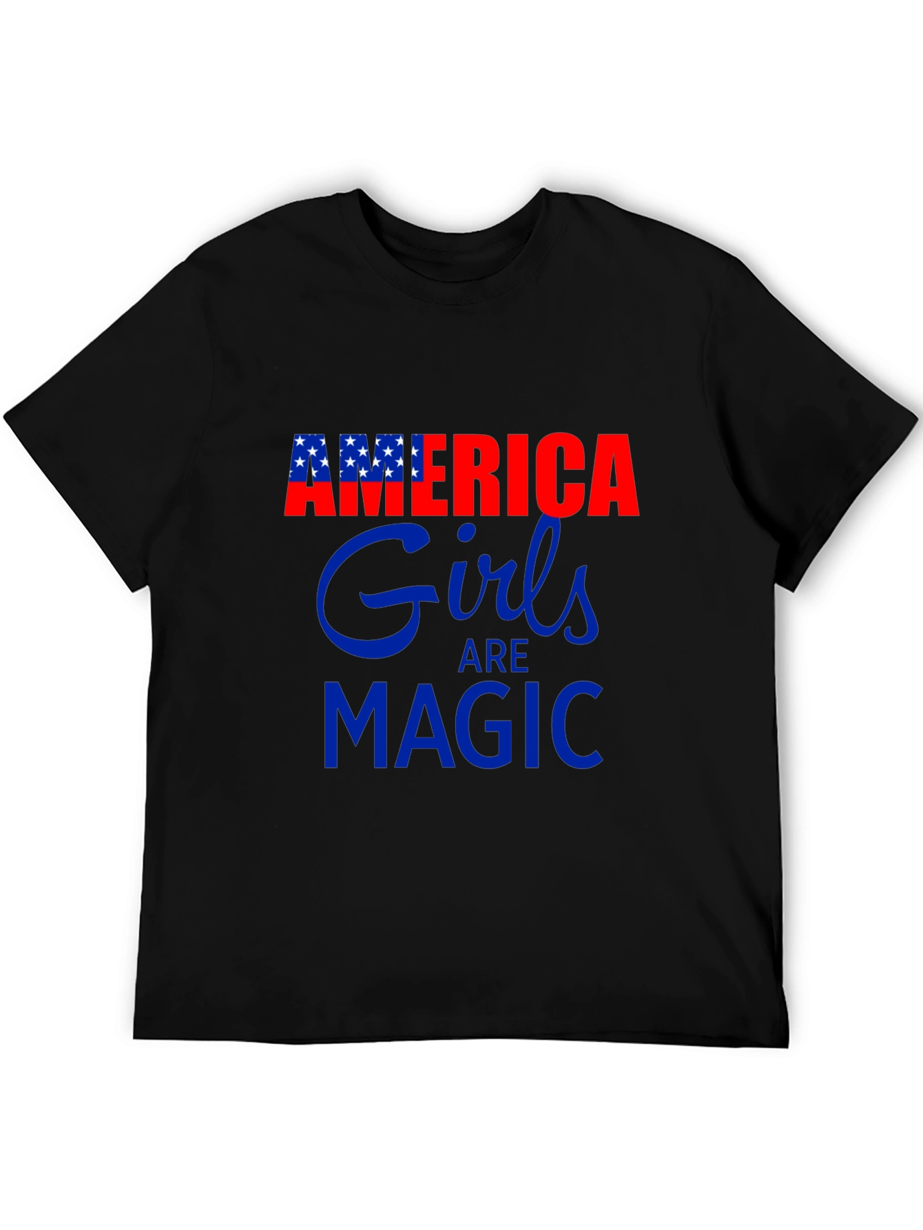 America Girls Are Magic Graphic Tee
