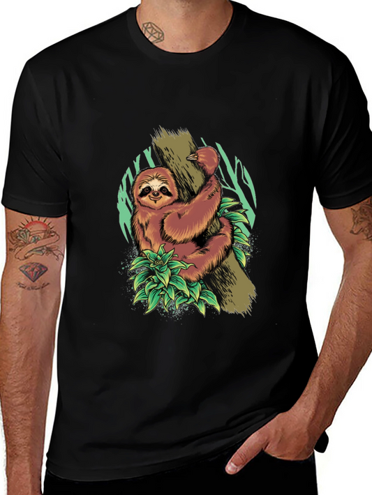 Sloth Graphic Tee - Cute & Casual