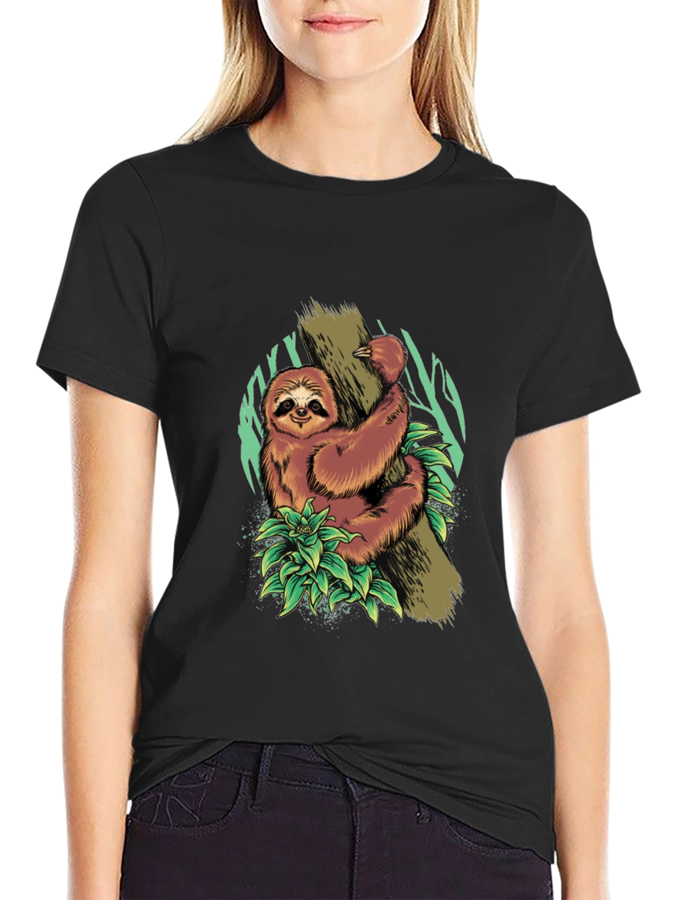 Sloth Graphic Tee - Cute & Casual